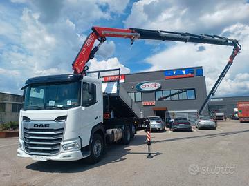 Daf XF 480 FAN con gru FASSI