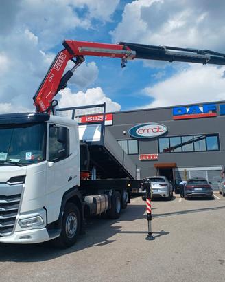 Daf XF 480 FAN con gru FASSI