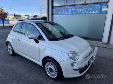 Fiat 500 1.2 Lounge bianco perla