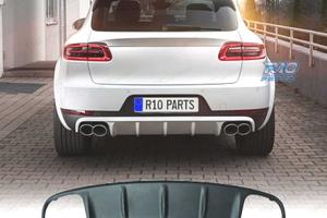 DIFFUSORE PORSCHE MACAN 14-18 LOOK TURBO S