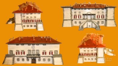 Modellino della villa La Ferdinanda di Artimino