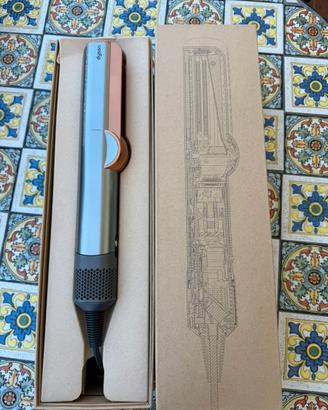 Dyson Airstrait Nichel Rame+Tappetino+Scatola