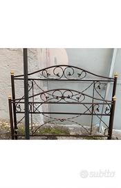 Letto in ferro battuto