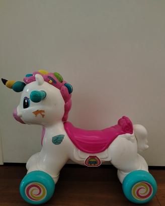 unicorno cavalcabile baby Clementoni