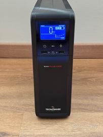 UPS Tecnoware Exa-Plus 1000 con 2 multiprese