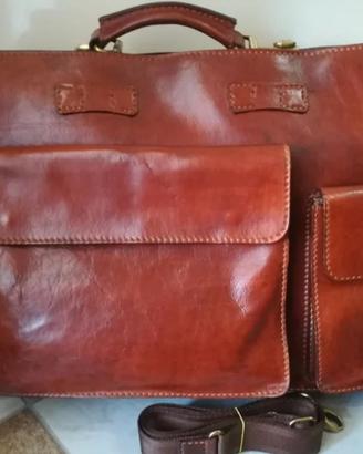 borsa da lavoro Piquadro in pelle 