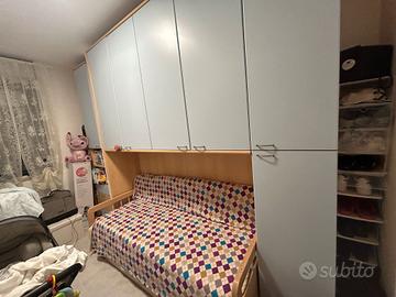 cucina+frigorifero+credenza+cameretta