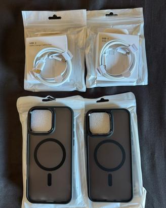2 Cover e 2 Cavi per iPhone