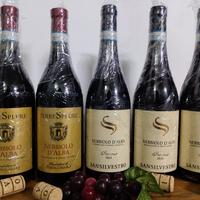 5 bottiglie di Nebiolo d'Alba ,