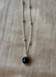 Collana su coccu kokku onice amuleto portafortuna