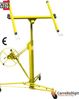 Alzalastre per Cartongesso alza pannelli giallo