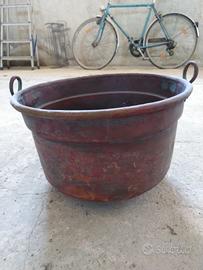 Pentolone Paiolo di Rame 