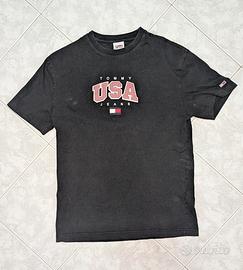 Maglietta nera Tommy Jeans USA - Taglia S