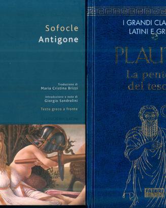 Lotto 5 libri Classici Latini e Greci
