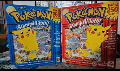 Pokémon rosso e blu - crea e stampa
