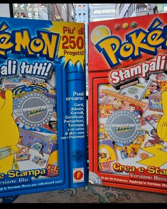 Pokémon rosso e blu - crea e stampa