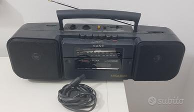 SONY MEGA BASS MANGIANASTRI VINTAGE  ANNI 80