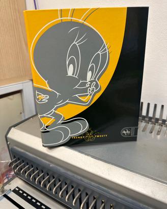 Copertina ad anelli firmato a5 TWEETY