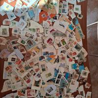 collezione francobolli piu' raccoglitore