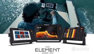 Raymarine element hv 9 + trasd + mappa