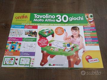 CAROTINA TAVOLINO MOLTO ATTIVO 30 GIOCHI