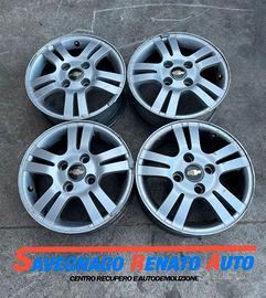 4 cerchi in lega 15 POLLICI DAEWOO CHEVROLET AVEO