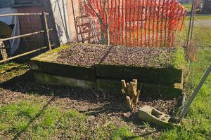 Zavorre gru cantiere 