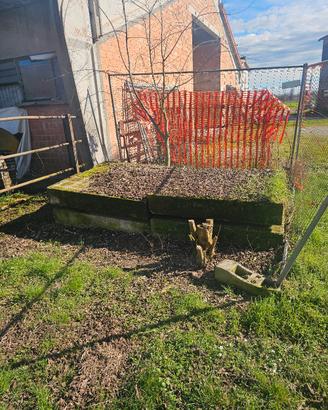 Zavorre gru cantiere 