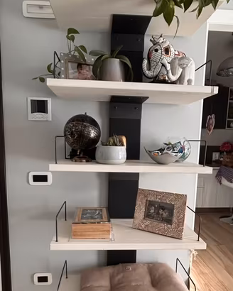 Libreria stile industriale