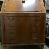 Mobile antico scrivania con cassettiera