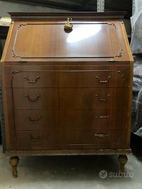 Mobile antico scrivania con cassettiera