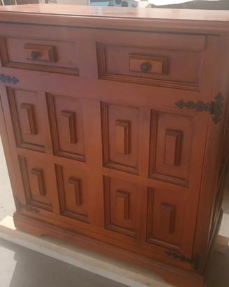 Mobile in legno con letto 1 Piazza incorporato