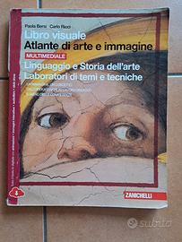 Libro visuale atlante arte e immagine ZANICHELLI