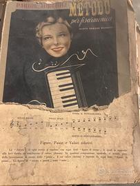 Metodo per fisarmonica,  vintage