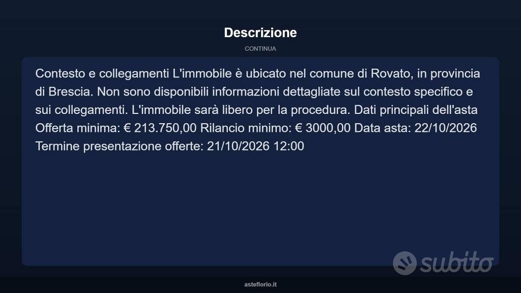 Appartamento – Rovato, Brescia - Vista 4