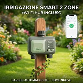 🪴 Centralina Irrigazione Wi-Fi 2 Vie + Gateway