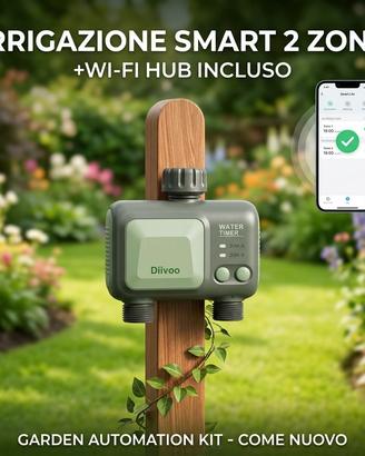 🪴 Centralina Irrigazione Wi-Fi 2 Vie + Gateway