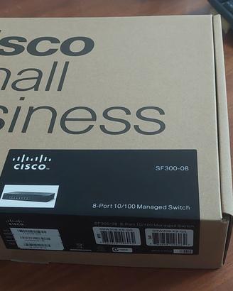 Switch Cisco SF300-08 come nuovo