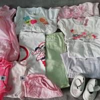Lotto abbigliamento 6-9 mesi