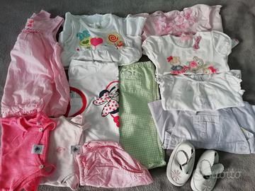 Lotto abbigliamento 6-9 mesi