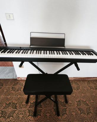 Casio CDP S100 Set - Pianoforte Digitale con Suppo