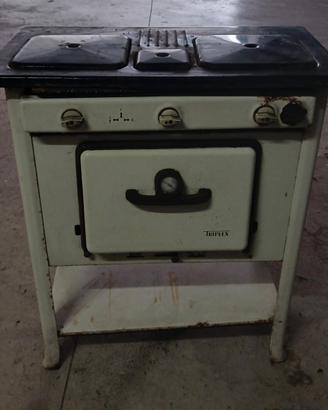 Cucina economica Triplex vintage a gas  anni ’30
