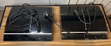 Lotto 2 Sony PlayStation 3 FAT YLOD NON FUNZIONANT