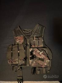 Mimetica softair con accessori