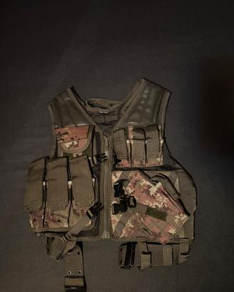 Mimetica softair con accessori