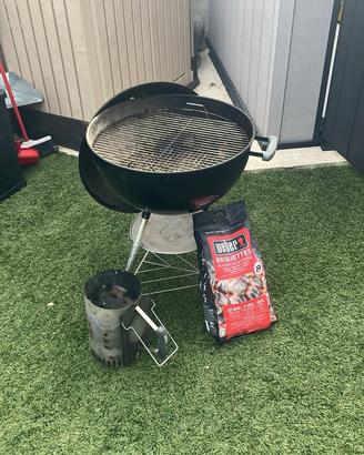 Barbecue weber a carbonella
