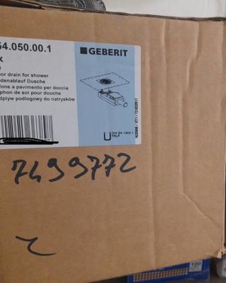 Sifone doccia a pavimento geberit 154.050.00.1