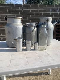 Oggetti antichi per il latte rari e da collezione