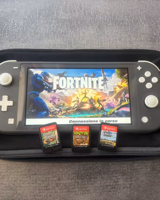 Nintendo Switch Lite console + 5 giochi (3 schede)