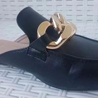 Sabot Sweet Shoes donna con catena dorata